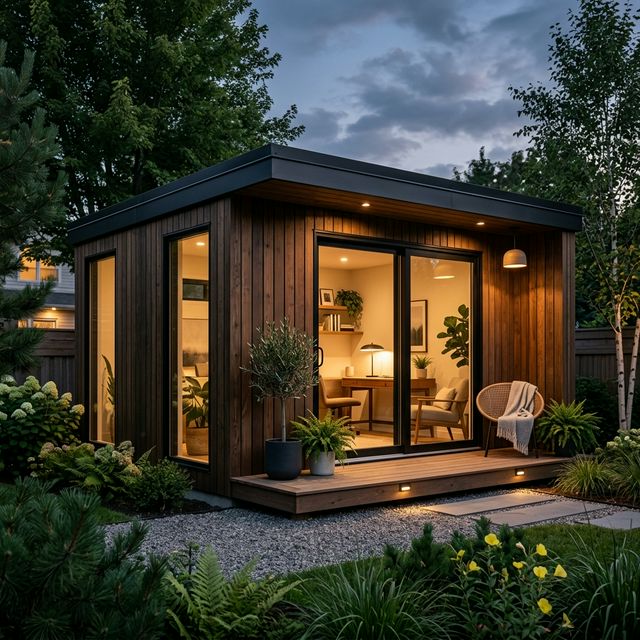 Стильный хозблок